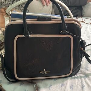 Kate Spade Black and Pink Satchel Bag